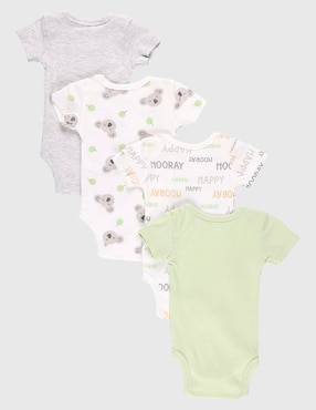 Set de body Koala Baby de algodón
