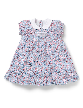 Vestido Janie And Jack manga globo para niña