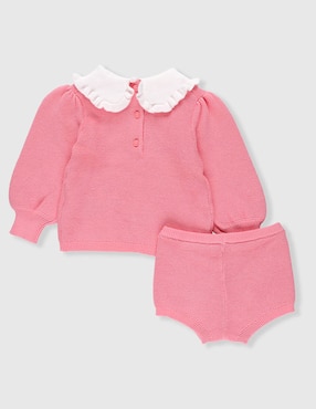 Conjunto Janie And Jack de algodón para bebé niña