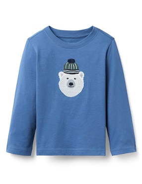 Playera Janie And Jack manga larga para bebé niño