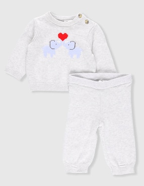 Conjunto Janie And Jack de algodón para bebé niño