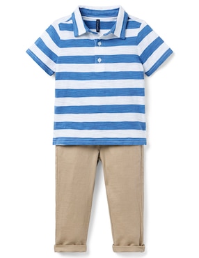 Conjunto Janie And Jack de algodón para niño