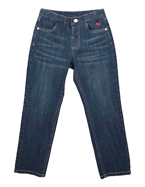 Jeans straight Ferrioni deslavado para bebé niño