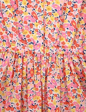Vestido Ferrioni Bouquet manga mariposa para niña
