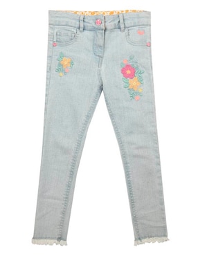 Jeans straight Ferrioni Brett lavado claro para bebé niña