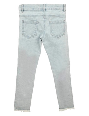 Jeans straight Ferrioni Brett lavado claro para bebé niña