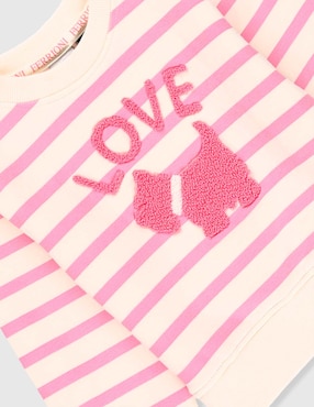 Sudadera Ferrioni para bebé niña