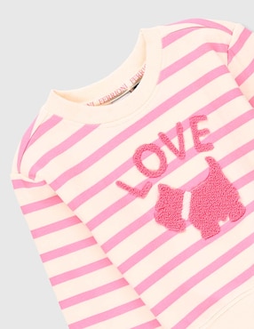 Sudadera Ferrioni para bebé niña