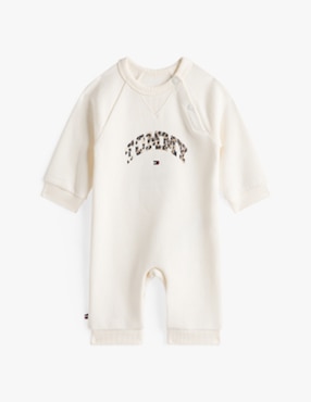 Mameluco Tommy Hilfiger de algodón para bebé niña