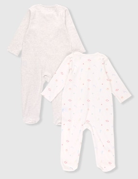 Mameluco Mon Caramel de algodón infantil