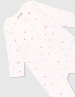 Mameluco Mon Caramel de algodón infantil