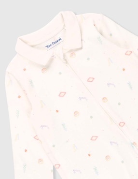 Mameluco Mon Caramel de algodón infantil