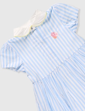 Vestido con calzón Mon Caramel manga regular para niña