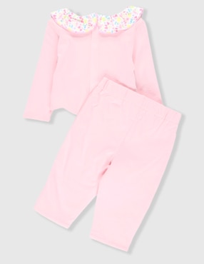 Conjunto Mon Caramel de algodón para bebé niña