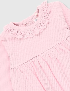 Conjunto Mon Caramel de algodón para niña