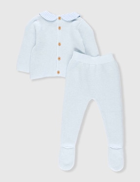 Conjunto Mon Caramel de algodón para bebé