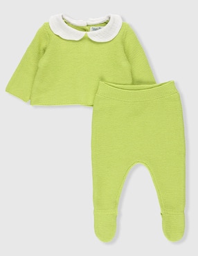 Conjunto legging Mon Caramel de algodón para bebé niña
