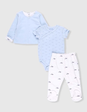 Set bebé Mon Caramel para bebé niño