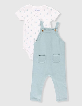 Conjunto Mon Caramel de algodón para bebé niño