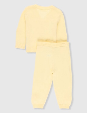 Conjunto Mon Caramel de algodón para bebé niña