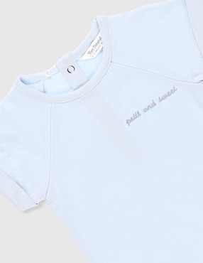 Conjunto Mon Caramel de algodón para niño