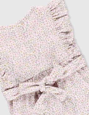 Jumpsuit Mon Caramel de algodón para bebé niña