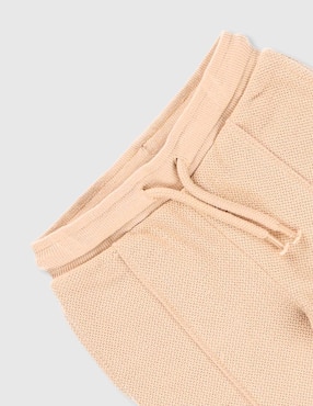 Conjunto Mon Caramel de algodón para niño