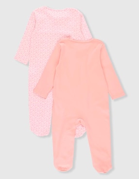 Set de mamelucos Mon Caramel de algodón para bebé niña