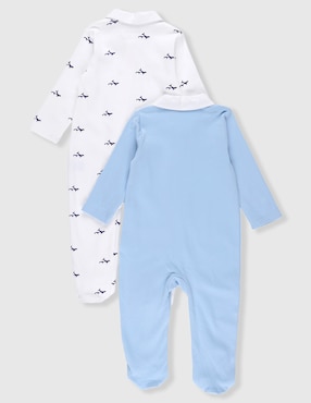 Set de mamelucos Mon Caramel de algodón para bebé niño
