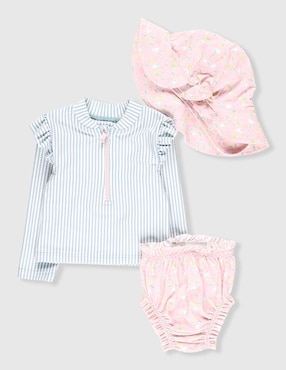 Conjunto traje de baño Mon Caramel para bebé