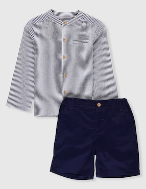 Conjunto Mon Caramel de algodón para bebé niño