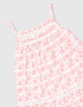 Vestido con calzón Mon Caramel sin manga para bebé niña