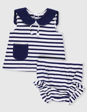 Conjunto Mon Caramel de algodón para bebé niña