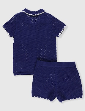 Conjunto casual Mon Caramel de algodón para bebé niña