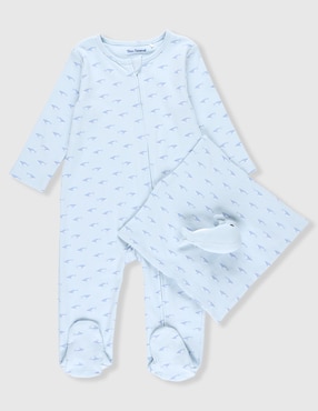 Set de mamelucos Mon Caramel de algodón para bebé niña