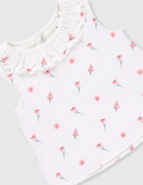 Conjunto Mon Caramel de algodón para bebé niña