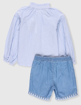 Conjunto Mon Caramel de algodón para bebé niña