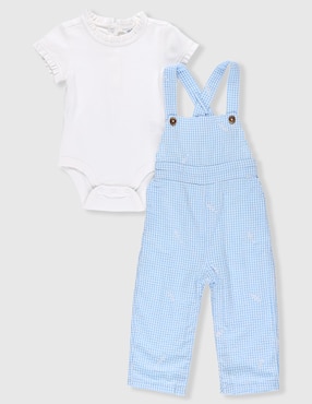 Conjunto Mon Caramel de algodón para bebé niña