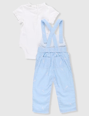 Conjunto Mon Caramel de algodón para bebé niña