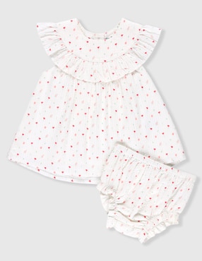 Vestido Mon Caramel para bebé niña