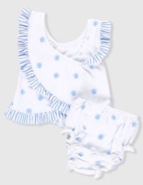 Set traje de baño bikini Mon Caramel para bebé niña