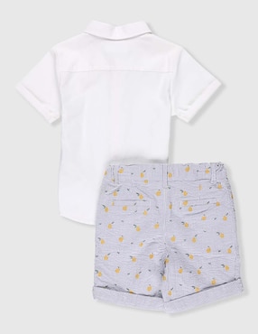 Conjunto Mon Caramel de algodón para bebé niño
