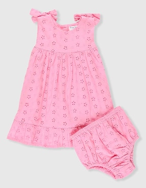 Vestido con calzón Mon Caramel para bebé niña