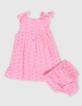 Vestido con calzón Mon Caramel para bebé niña