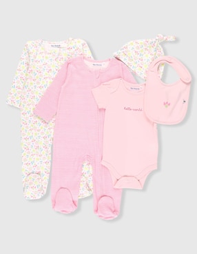 Set bebé Mon Caramel para niña