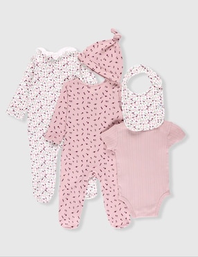 Set bebé Mon Caramel para bebé niña
