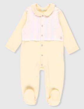 Mameluco Mon Caramel Collection de algodón para bebé niño