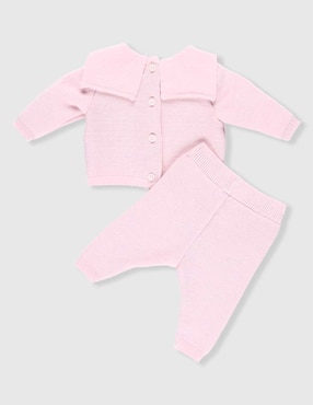 Conjunto casual Mon Caramel para bebé niña