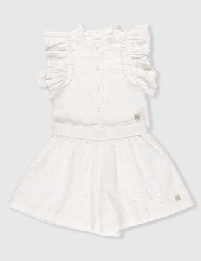 Conjunto Mon Caramel Collection de algodón para niña