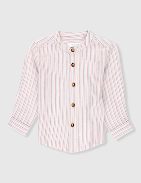 Camisa casual Mon Caramel Collection manga larga para niña